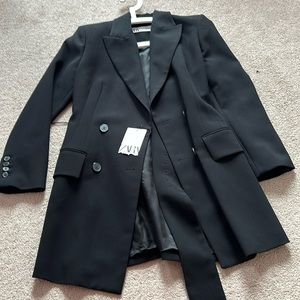 Zara Blazer Dress with belt size small